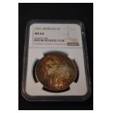 1921 Morgan US Silver Dollar NGC MS-64 Toner