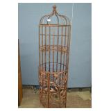 Wrought Iron Deco Wine Bar