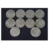 $5 Face Value US Kennedy Clad Half Dollar Coins