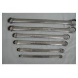 6pc Craftsman SAE Double Boxed End 12pt Wrenches