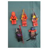 5pcs Various Ninjago Lego Mini Figures
