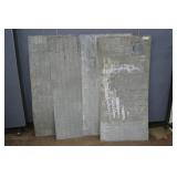 4pcs 28' x 60' Vintage Tin Paneling Tiles