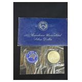 1971 Eisenhower US Mint Unc. 40% Silver Dollar