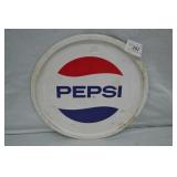12-1/2' Diameter Pepsi Cola Metal Serving Tray