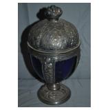 Antique Jennings Bros Spleter Chalice w/ Insert