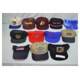 12pcs Various Vintage Business & Ad Ball Caps