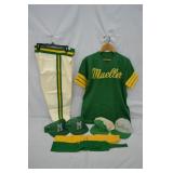 1970s Mueller Brass Port Huron MI Softball Uniform