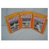 1992 Wheaties 60 Years of Sports Cereal Boxes