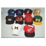 10pcs Various Pro & Amateur Sport Ball Caps