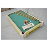 1950s GPS Gotham 18" x 30" Pool Table & Accs