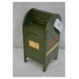 1950s All American Metal 9" Mailbox Savings Bank