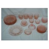 Jeannette Pink Cherry Blossom Depression Glass