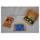 Lot Fisher Price Cash Register, Radio, & Music Box