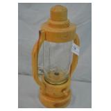 14.5" Hand Turned Wood Mason Jar Electric Lantern