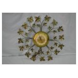 1060s United Clock Co. Maple Leaf Wall Clock