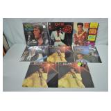 Lot Various Vintage Elvis Presley LP Records