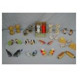 14 Vintage Animal & Character Salt & Pepper Sets