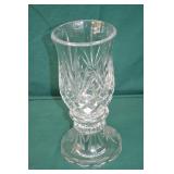 Partylite Savannah Lead Crystal Hurricane Lamp
