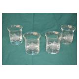4 Crown Corning Australia Anheuser Busch Glasses