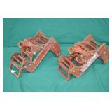 Pair Qualcraft USA 2601 Wall Jacks