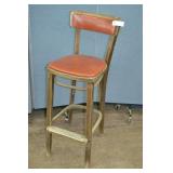 Mid Century Cosco Vinyl Seat 30' Kitchen Stool