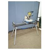 Ryobi 10 Compound Miter Saw on Roller Frame