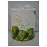 Thrive Life 22 Servings Freeze Dried Green Peppers