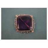 Vintage Sphinx of England Sterling Silver Brooch