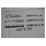 Lot Cadillac & LeSabre Auto Emblems