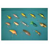 Lot Various Vintage fishing Lures & Baits