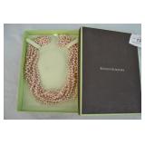 Ross-Simons Pink Cultured Pearl Torsade Necklace