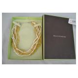 Ross-Simons Pearl & Citrine Torsade Necklace