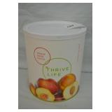 Thrive Life 20 Serving Can Freeze Dried Peaches