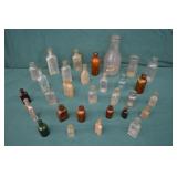 Lot Numerous Apothecary & Other Antique Bottles