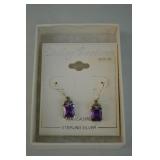 Sterling Silver & Marcasite Earrings New in Box