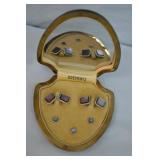 1930s Krementz Art Deco Mother of Pearl Tuxedo