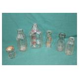 6pc Various Michigan Based & Other Dairy Bottles