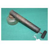 Antique RE Chapin Glass Hand Pump Sprayer