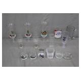 15pcs Various Vintage Barware Glasses