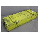WWII Era Wooden Cannon Ammunition Crate Box
