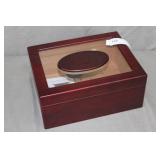 Humidor Supreme Glass Top Humidor