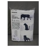 New Ursog Twin Size 2pc Animal Print Sheet Set