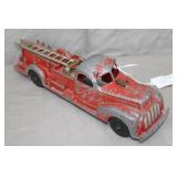 1940s Hubley #472 Die-Cast Fire Engine Truck