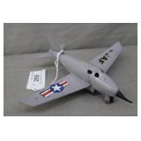 1940s Wyandotte Pressed Steel Friction Airplane