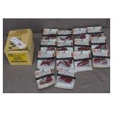Lot New Red Anchor Wall Mount Screw Sets