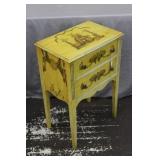 Neoclassical Style Sewing Cabinet Side Table