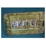 Apollo Dancing w/ 9 Muses Brazil Tray