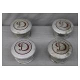 4pcs 1920s Desoto Automotive Grease Caps