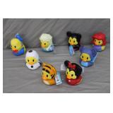 7pcs Various Disney Rubber Ducks All New