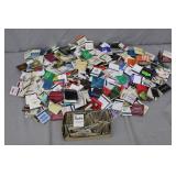 Lot Hundreds Vintage Advertising Matchbooks